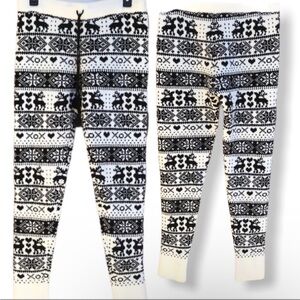 NWT Black and white Betsy Johnson lounge pants